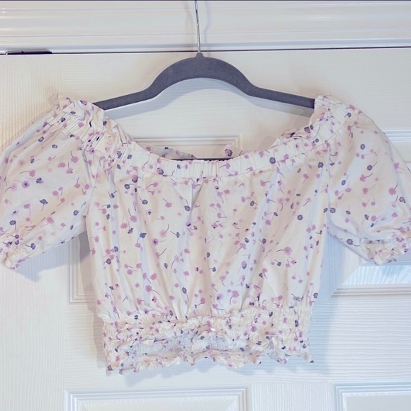 EXPRESS off the shoulder crop - Picture 5 of 6